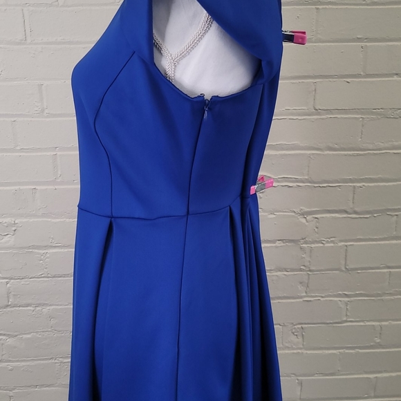 Cynthia Rowley Royal Blue Dress Size L - Picture 5 of 10